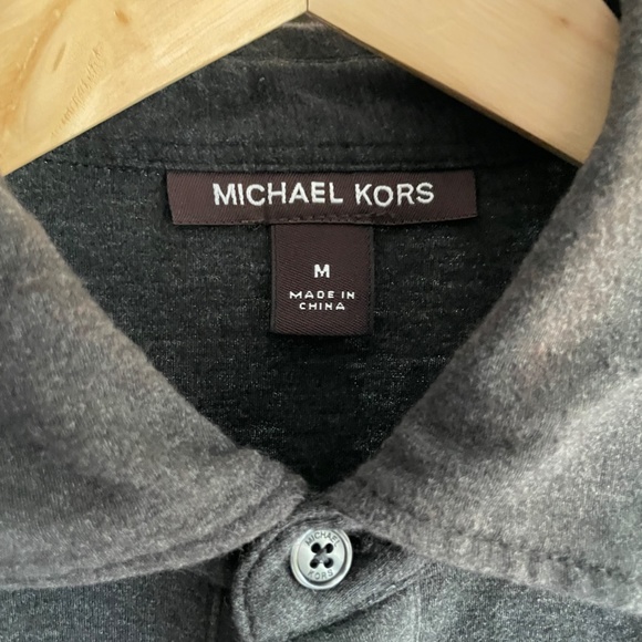 Men's Michael Kors Double-pocket Polo, Size M (sun faded) - Picture 3 of 4